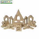 Hardwood Unit Blocks 76pc