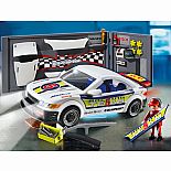 Car Repair Shop and Race Car w