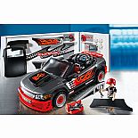 Car Repair Shop and Sports Car