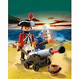 Redcoat Guard with Cannon