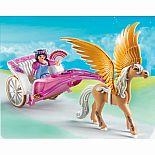 Princess with Pegasus Carriage