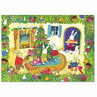 Rabbits in Den Advent Cal