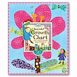 Growth Chart Hot Pink Flower