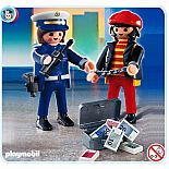Police with Thief