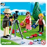 Photographer with Flower Girl