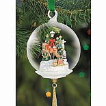 Sledding Snow Globe '09