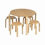 Nordic Table & Chairs NATURAL
