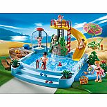 Pool with Water Slide