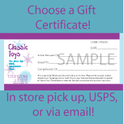Click to buy Classic Toys Gift Cards