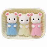 CC Marshmallow Mouse Triplets