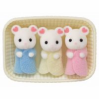 CC Marshmallow Mouse Triplets