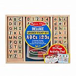 Deluxe ABC's & 123's Stamp Set