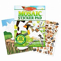Mosaic Sticker Pad Nature