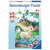 35pc Unicorn Castle