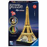 3D Eiffel Tower Night Ed 216pc