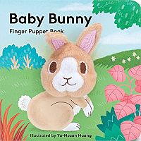 Baby Bunny Finger Puppet Bk