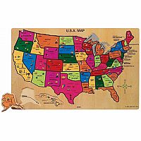 U.S.A. Map Puzzle