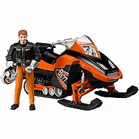 Snowmobile w/ Driver Accessori
