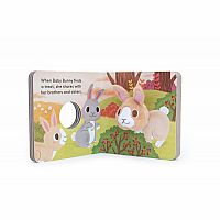 Baby Bunny Finger Puppet Bk