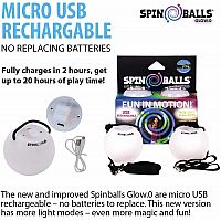 Spin Balls LED Poi