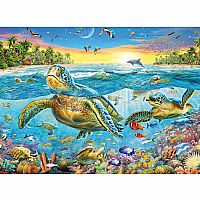 100pc Swim with Sea Turtles