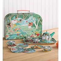 Tin Tea Set Fairy