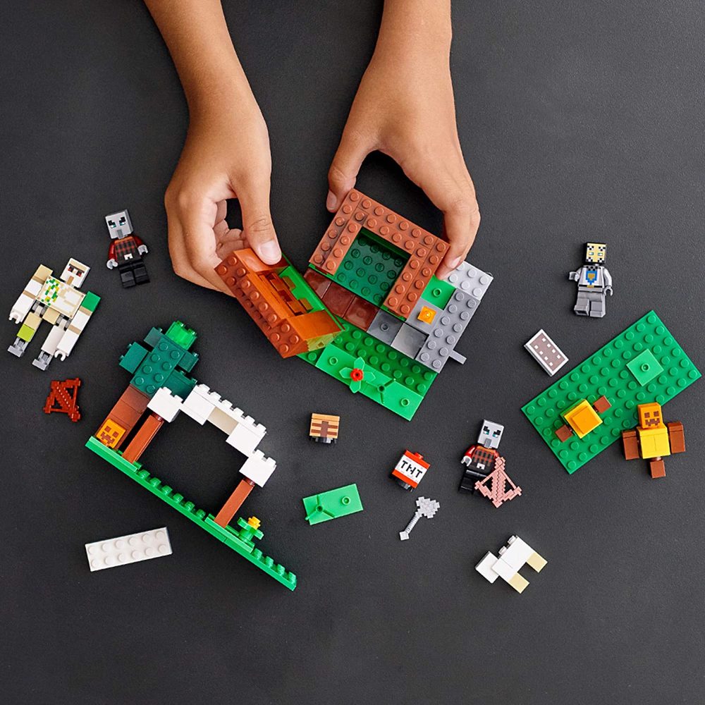 Lego minecraft pillager discount minifigure