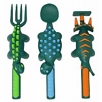 Set of 3 Dino Utensils