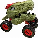 Pull Back 4 Wheel Dinosaur Tru