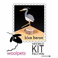 Blue Heron Needle Felting