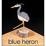 Blue Heron Needle Felting