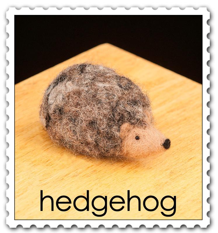 Hedgehog Needle Felting Kit on Classic Toys - Toydango