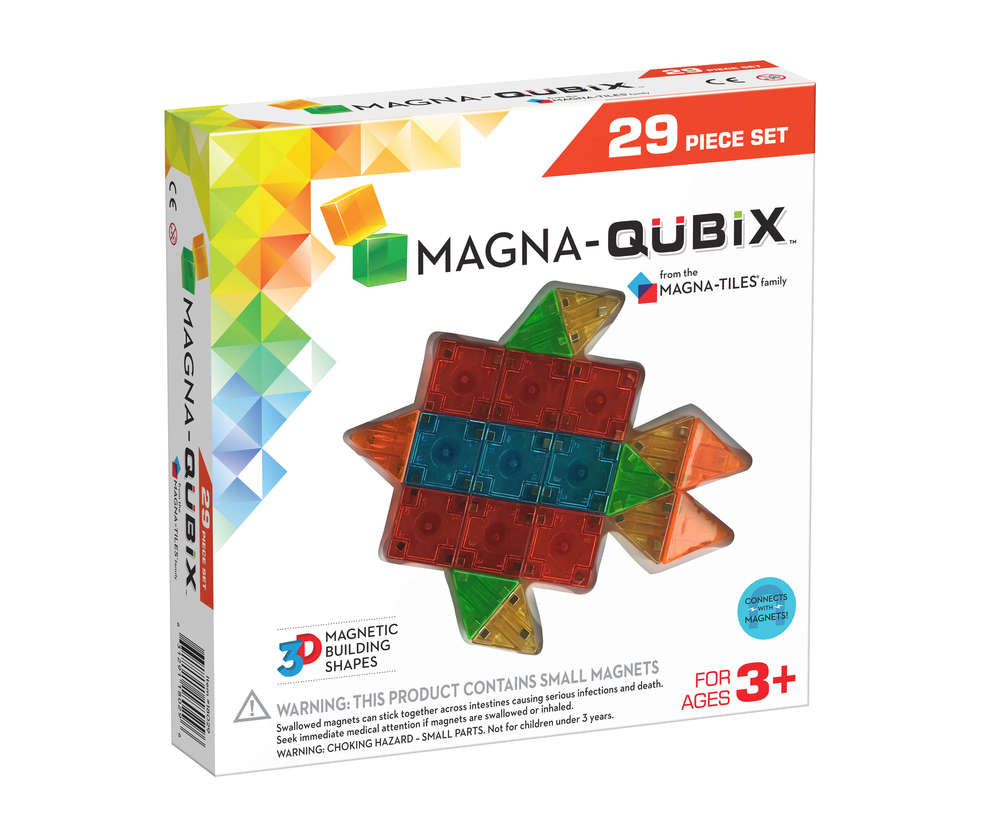 Magna Qubix 29pc Set On Classic Toys Toydango