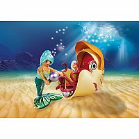 Mermaid with Sea Snail Gondola
