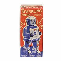 Tin Collection Sparkling Mike Robot