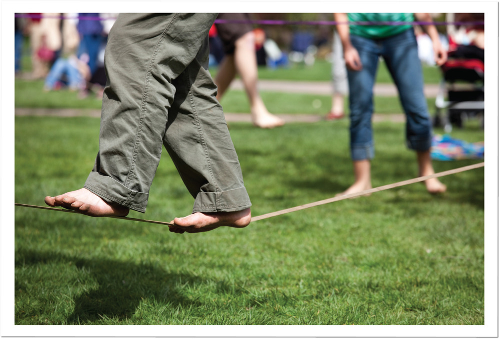 learn to slackline learn to slackline