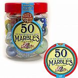 Tub of 50 Marbles