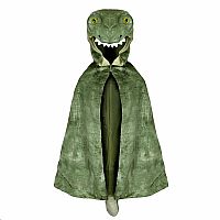 T-Rex Hooded Cape Green