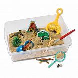 Sensory Bin Dinosaur Dig