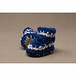 Newborn Slippers Denim Stripe